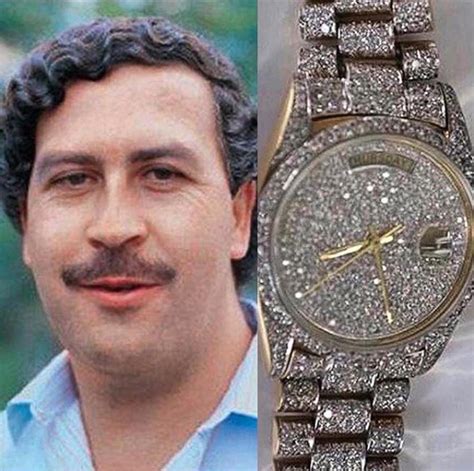 rolex pablo escobar|escobar watch value.